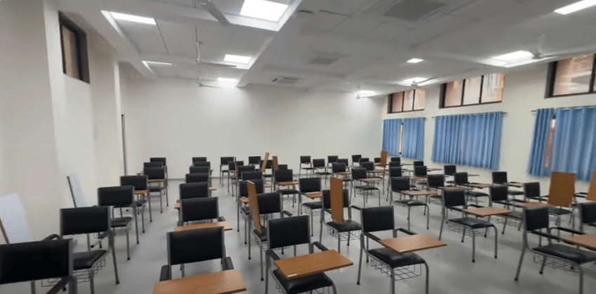 Classroom of MNLU Aurangabad