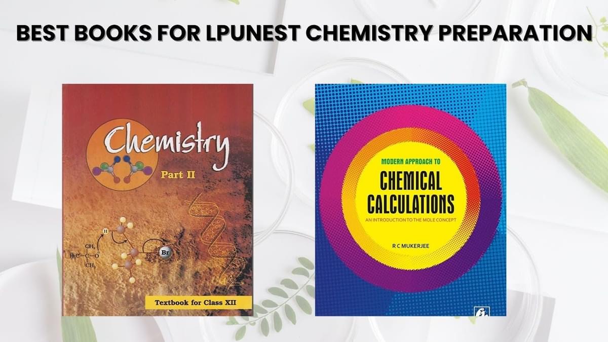 Recommended Books for LPUNEST Chemistry