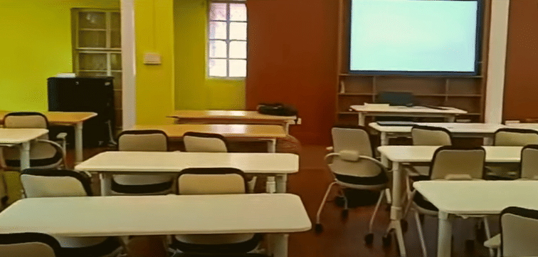 Classroom of NLU Meg 
