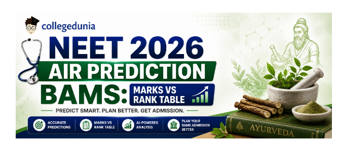 NEET 2026 AIR Prediction for BAMS