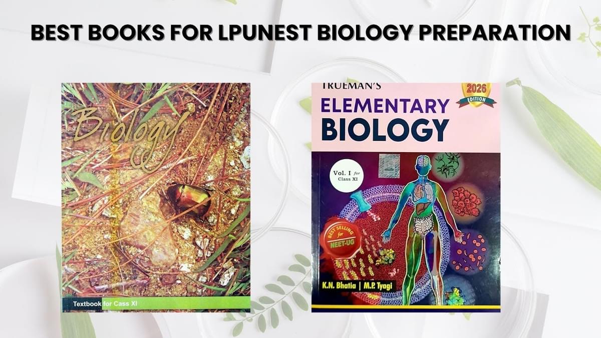 Recommended Books for LPUNEST Biology