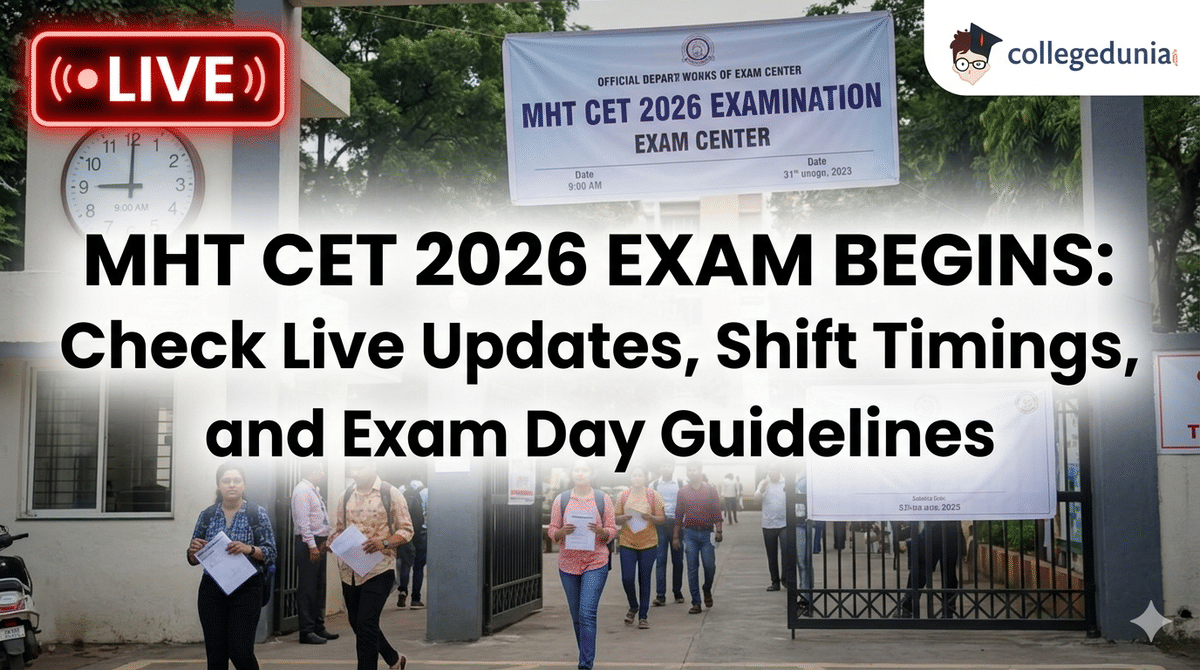 MHT CET 2026 Exam Begins