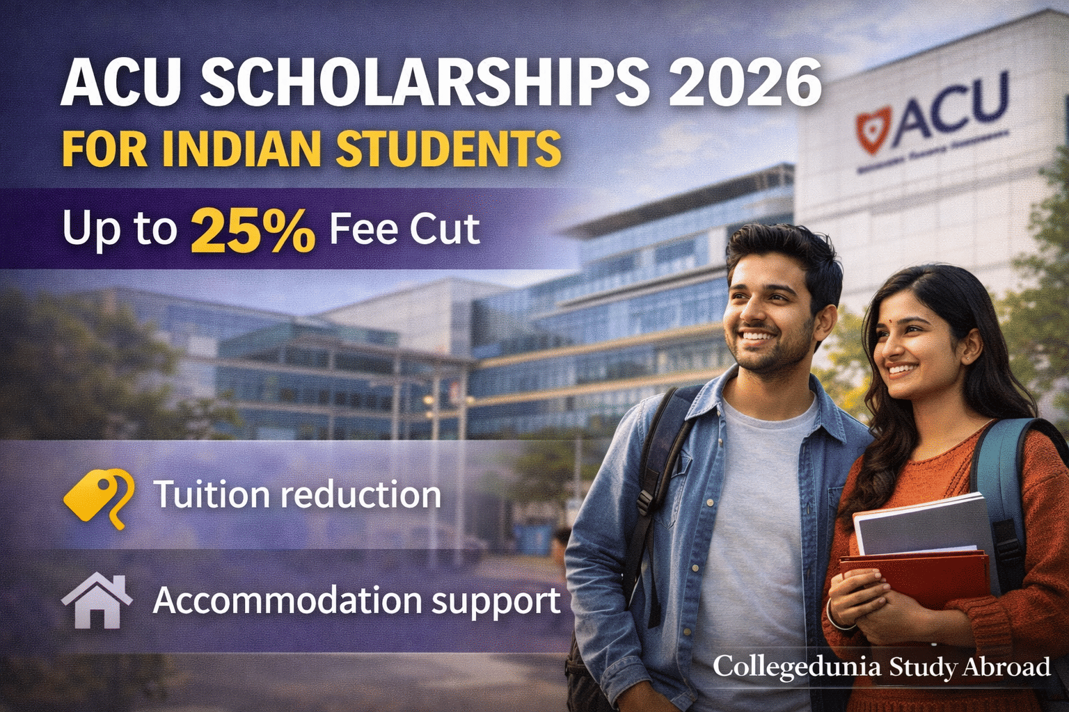 ACU Opens 2026 Scholarships for Indian Students