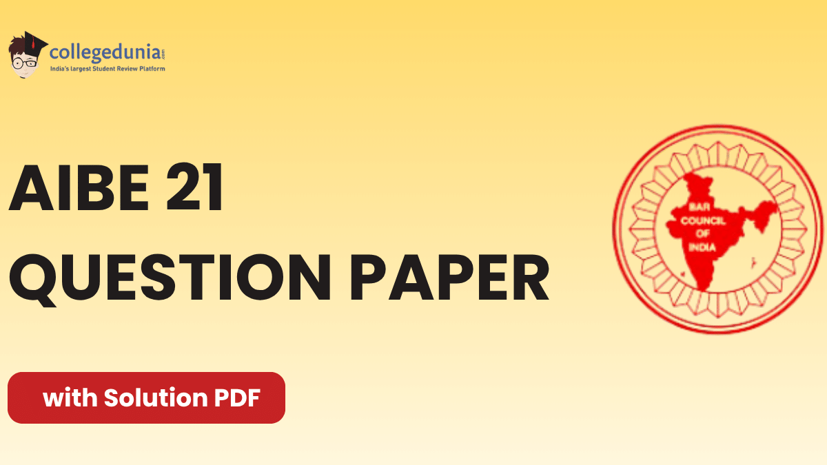 AIBE 2026 Question Paper