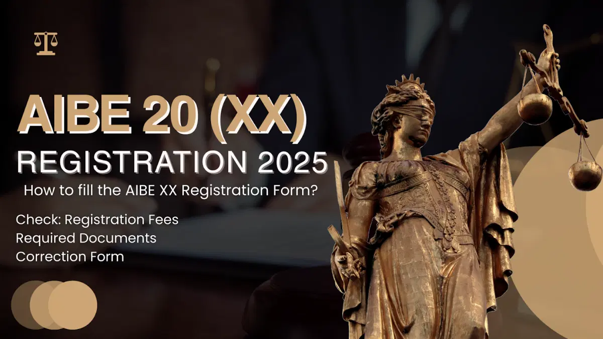 AIBE 20 2025 Registration