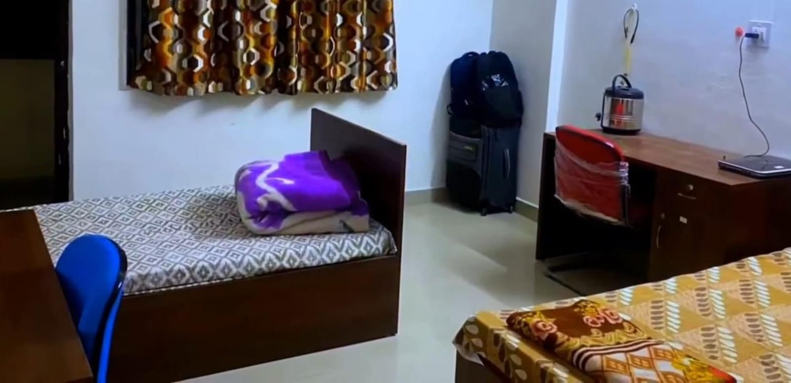 AIIMS Rajkot Hostel Room