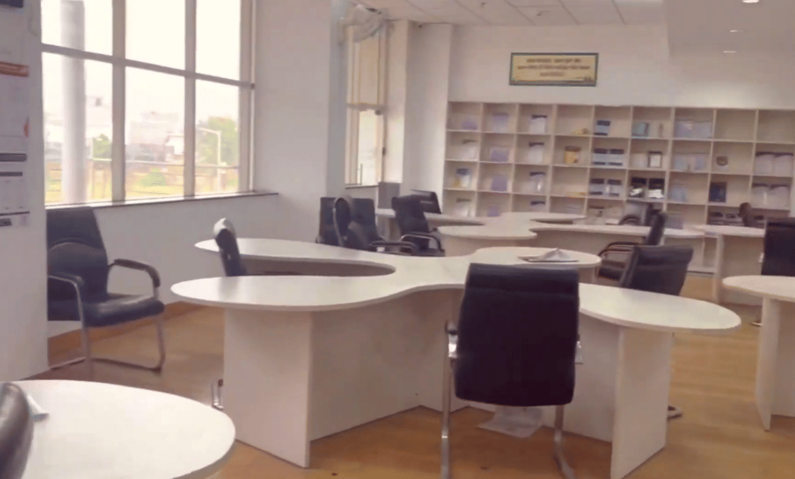 AKTU Library Seating Area