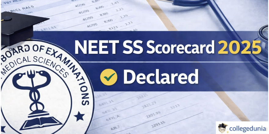 NEET SS 2025 Scorecard OUT