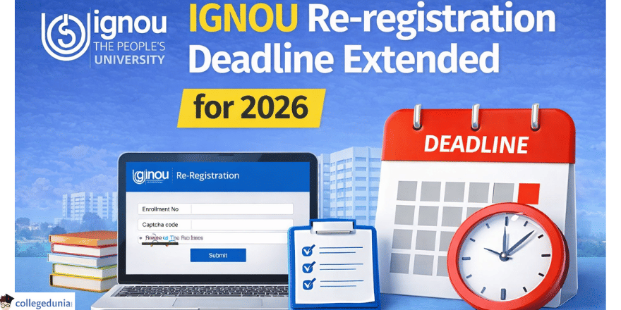 IGNOU Re-registration Deadline Extended Till January 31