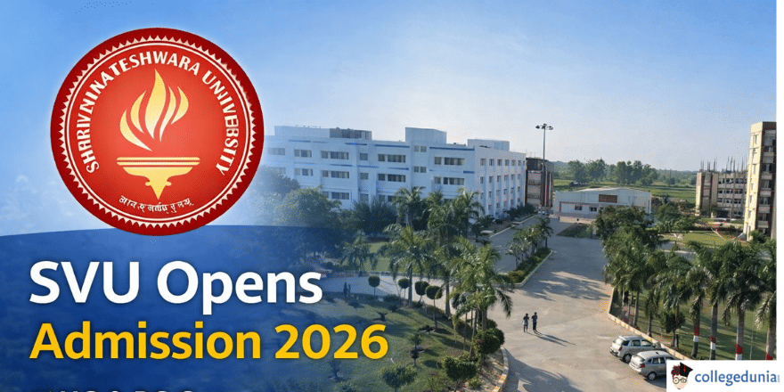 SVUCE Admission 2026 Open