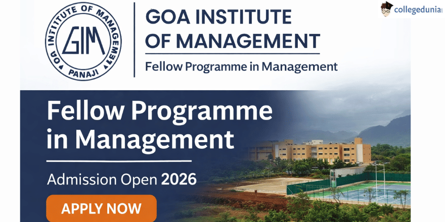 GM GOA FPM ADMISSION OPEN 2026
