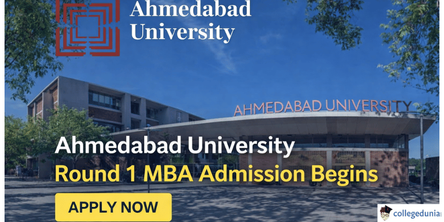 Ahmedabad University Round 1 MBA Admission