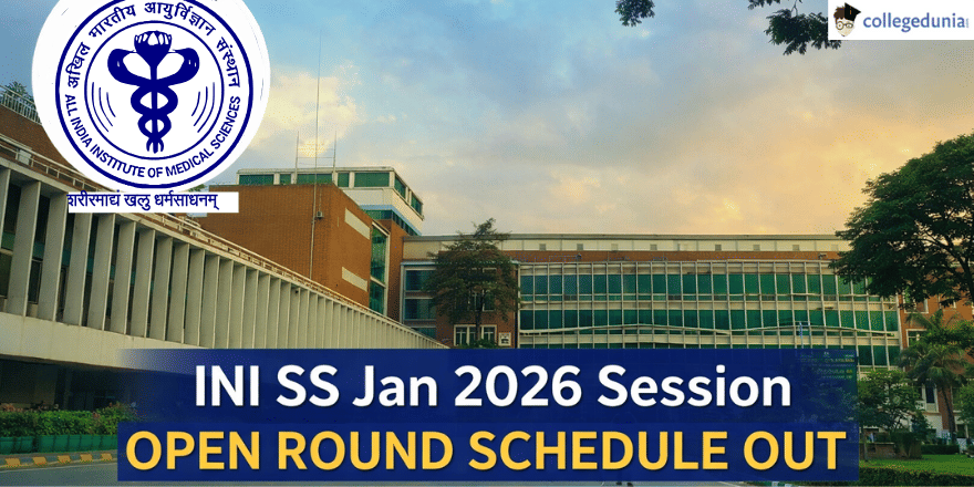 INI SS Jan 2026 Session Open Round Schedule Out