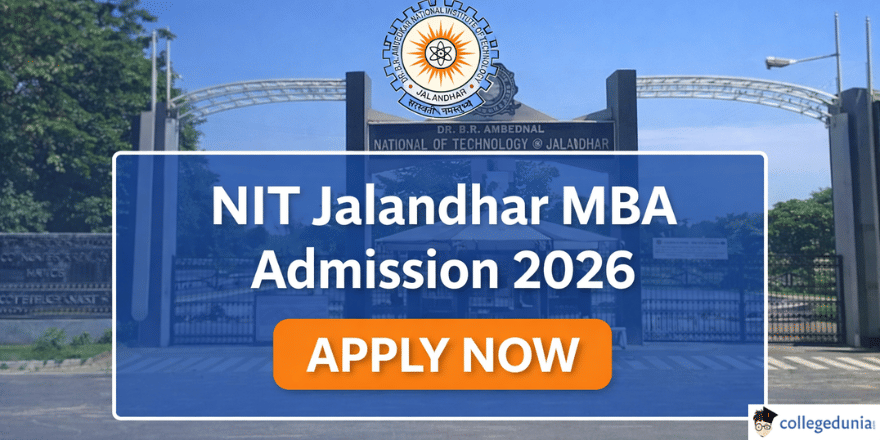 NIT Jalandhar MBA Admission 2026 Open