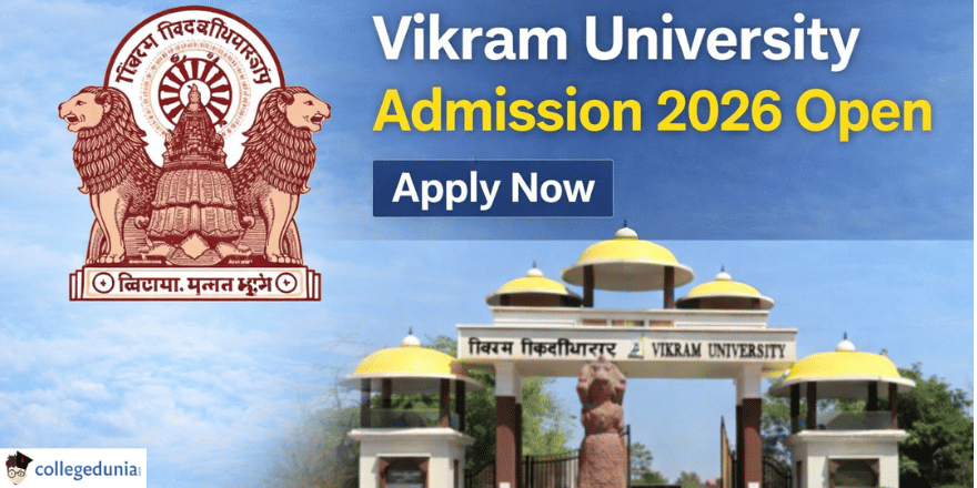Vikram University Admission 2026 Open
