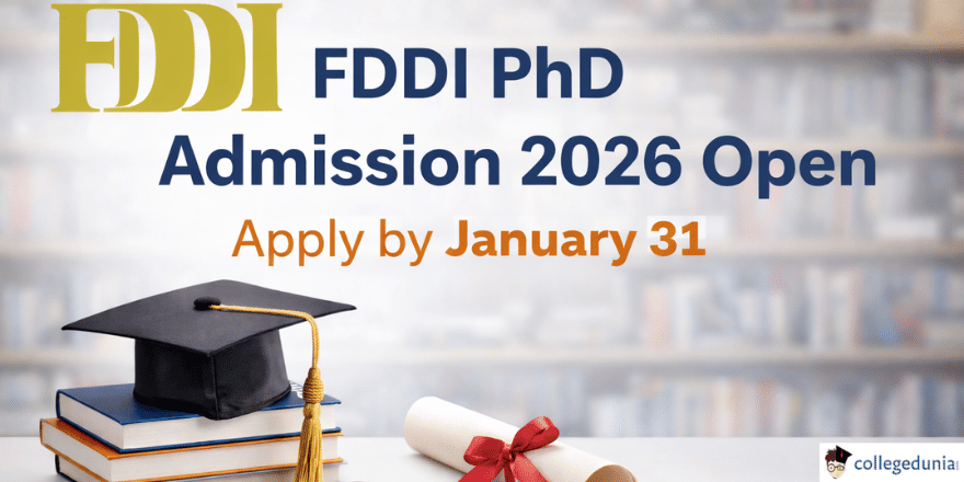 FDDI PhD Admission 2026 Open