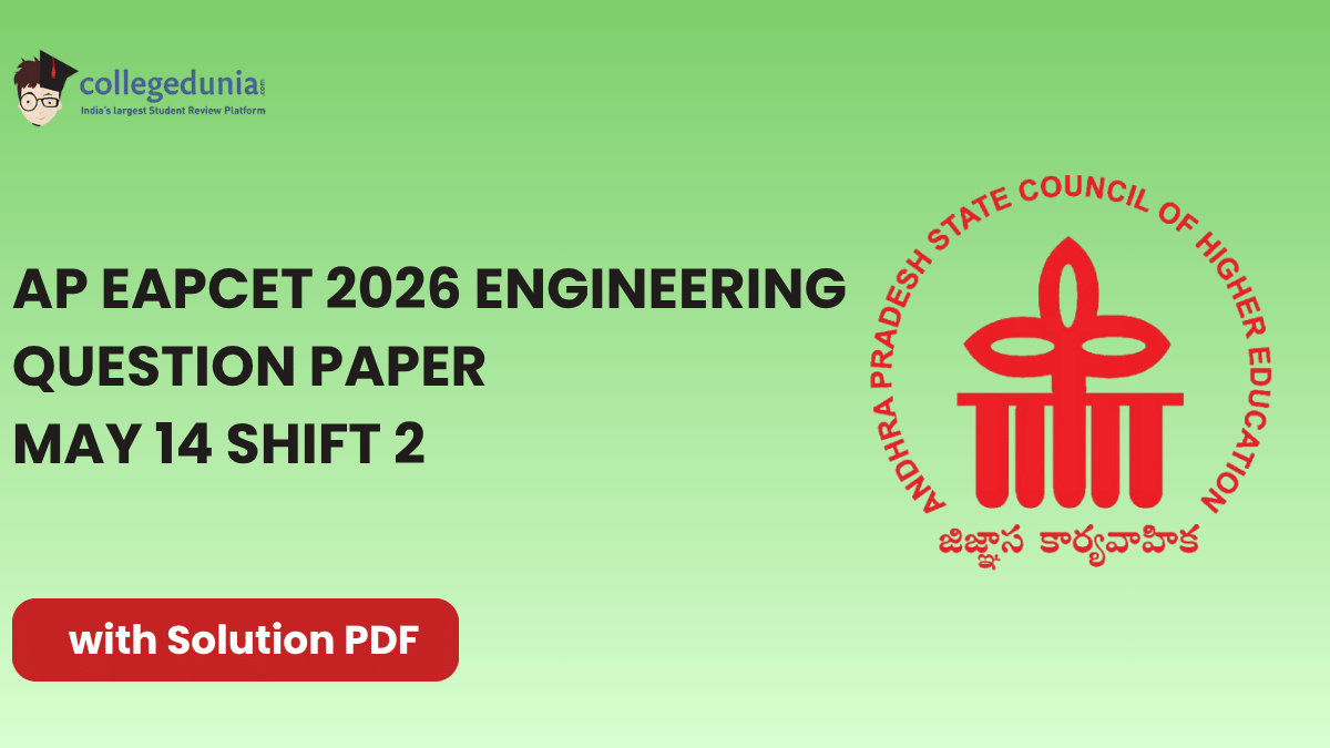 AP EAPCET 2026 May 14 Shift 2 Question Paper with Solutions