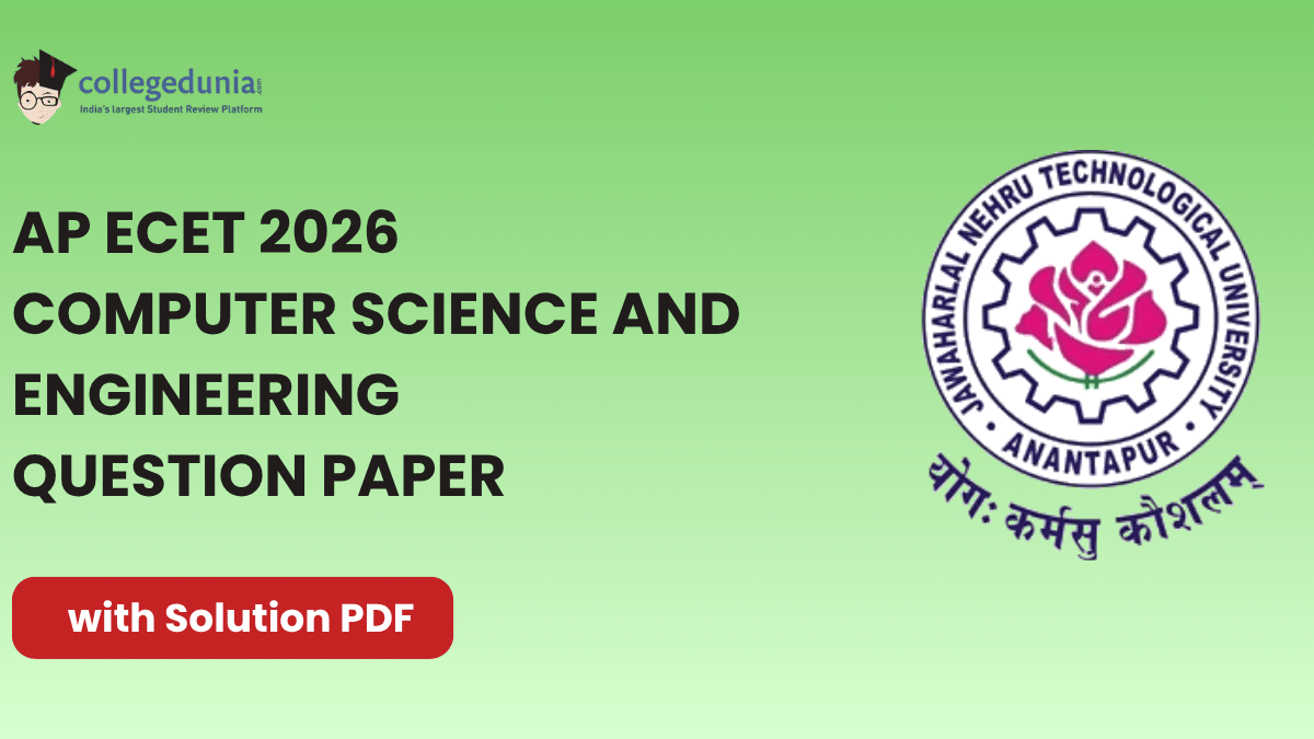 AP ECET 2026 Computer Science and Engineering Question Paper