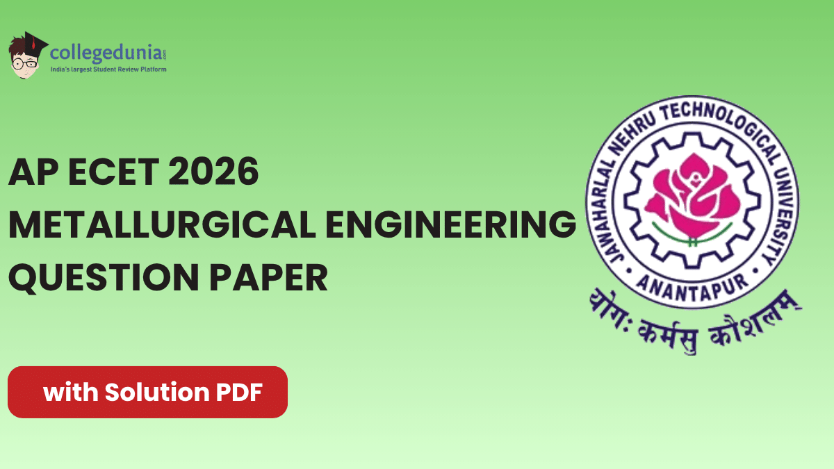 AP ECET 2026 Metallurgical Engineering Question Paper