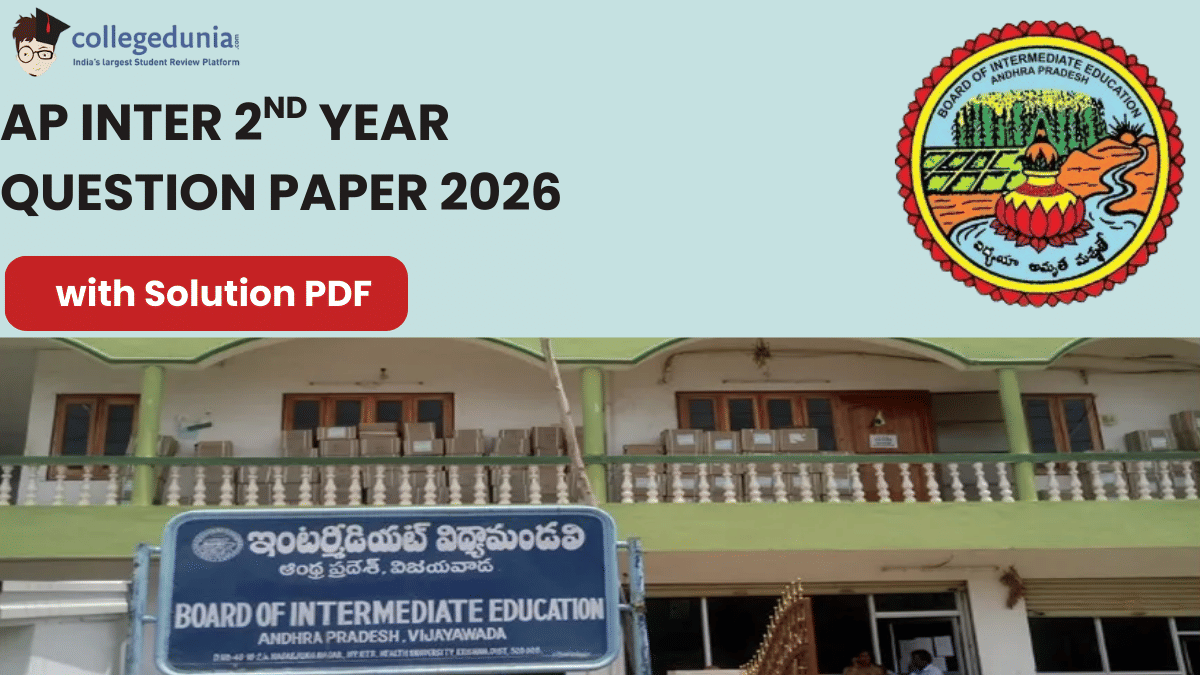 AP Inter 2nd Year Question Paper 2026