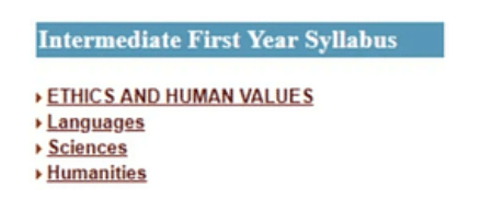 AP Inter exam 2026 syllabus