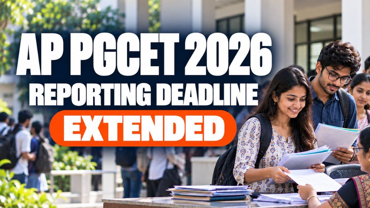 AP PGCET 2026 Joining Confirmation Deadline Extended to September 29