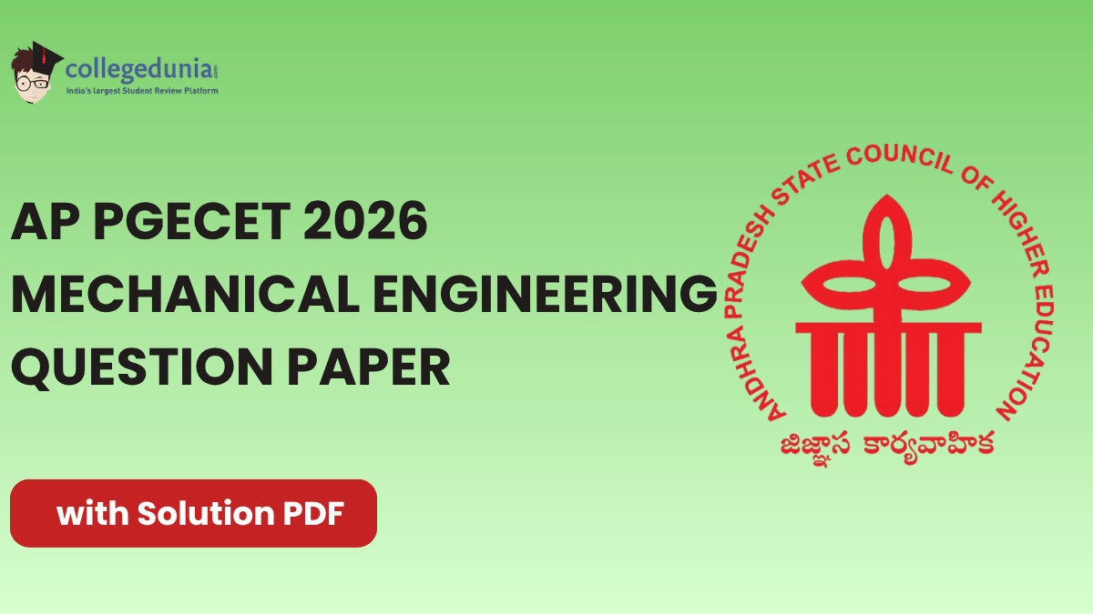 AP PGECET 2026 Mechanical Engineering Question Paper