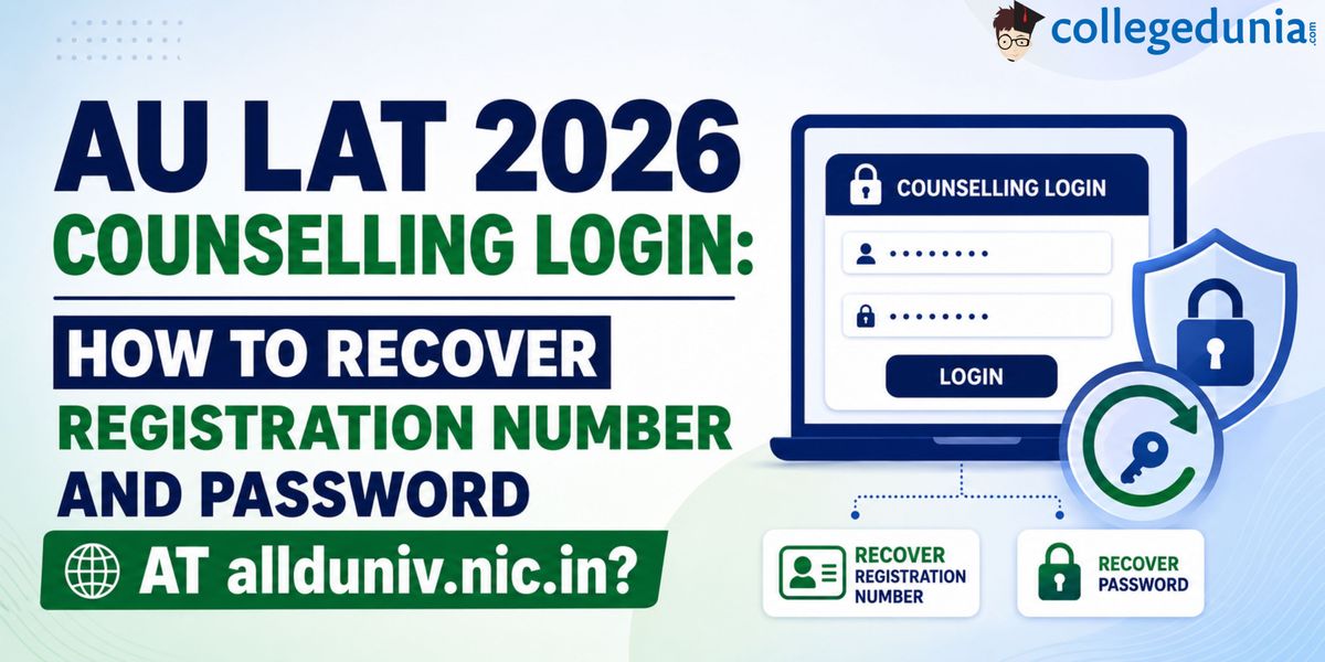AU LUT 2026 Login Credentials Recovery