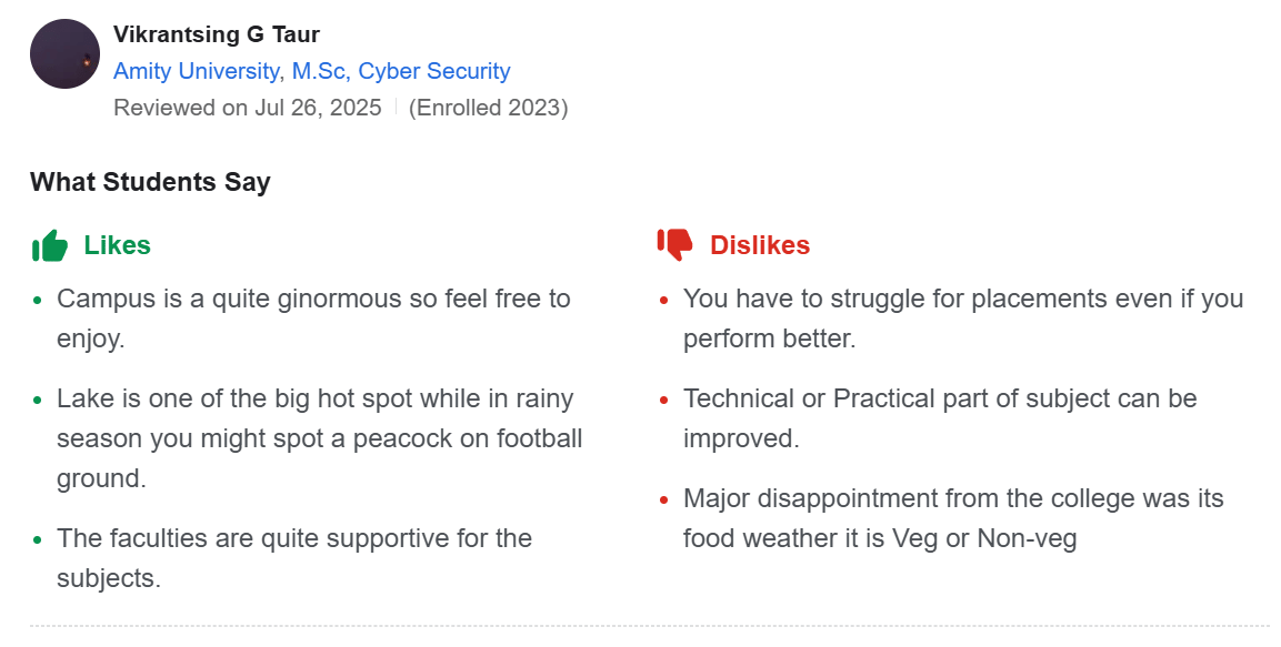 Amity Jaipur Admission