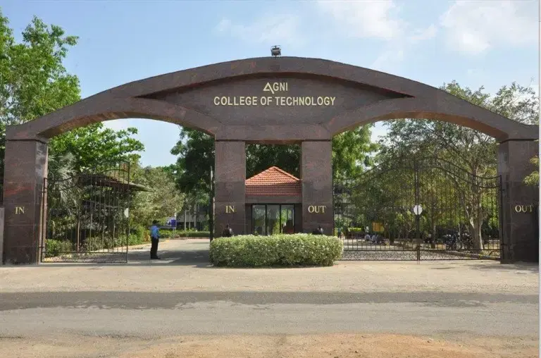 Agni College of Technology Entrance