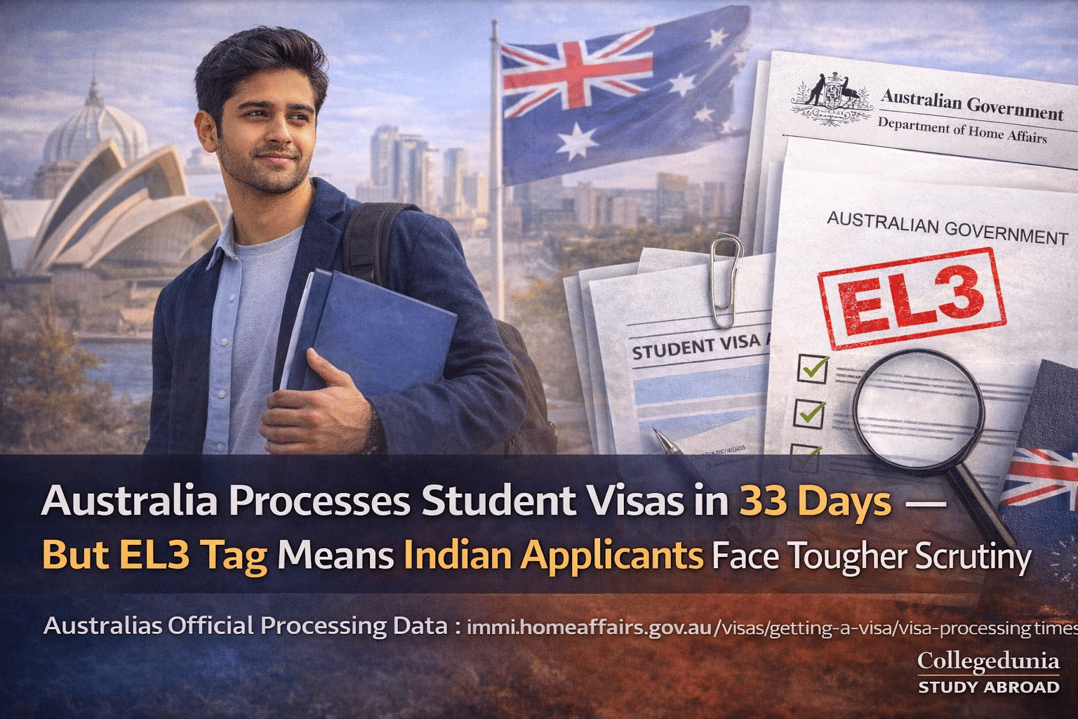 Australia Processes Student Visas in 33 Days