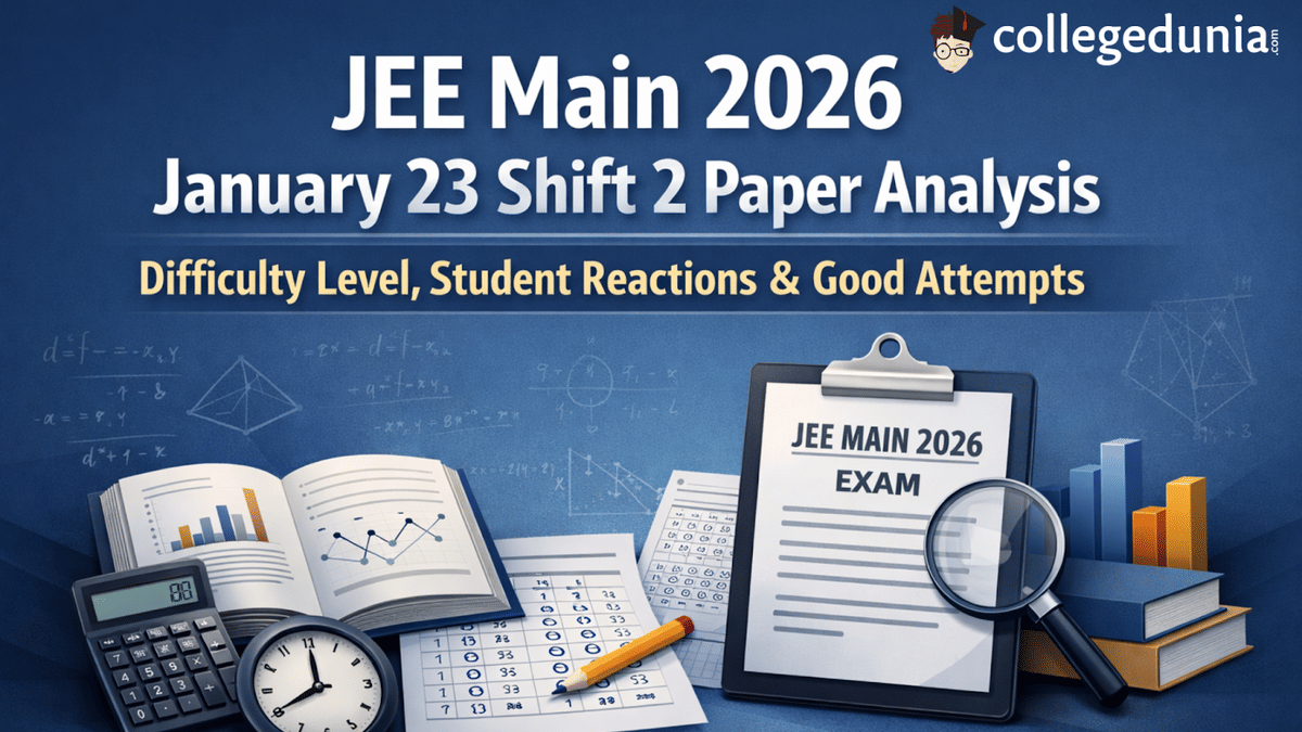 JEE Main 2026 January 23 Shift 2 Paper Analysis