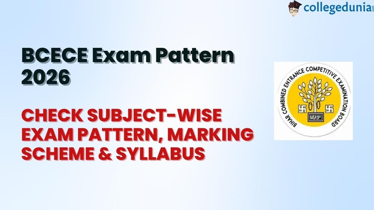 BCECE Exam Pattern