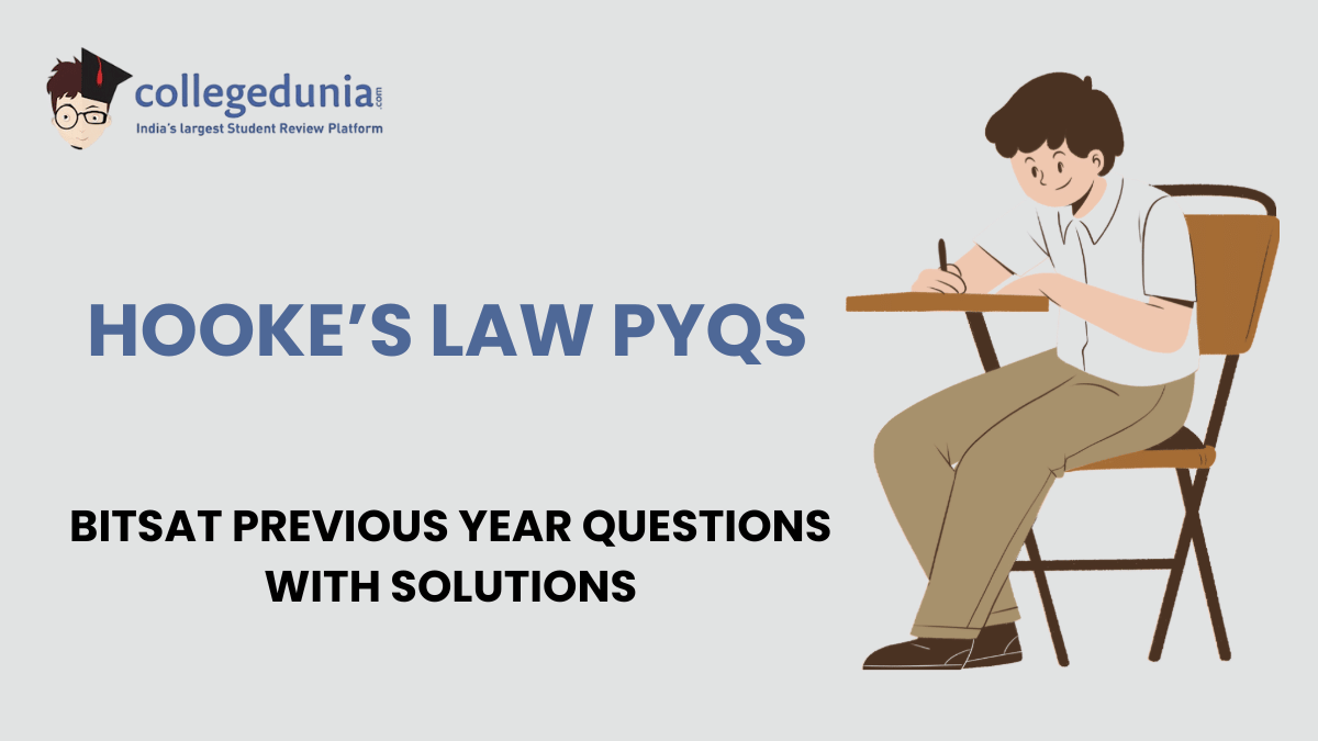 BITSAT PYQs for Hookes Law with Solutions