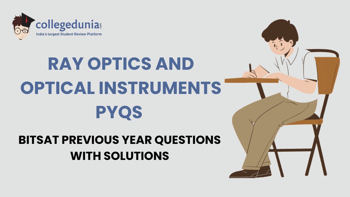 BITSAT PYQs for Ray Optics and Optical Instruments with Solutions