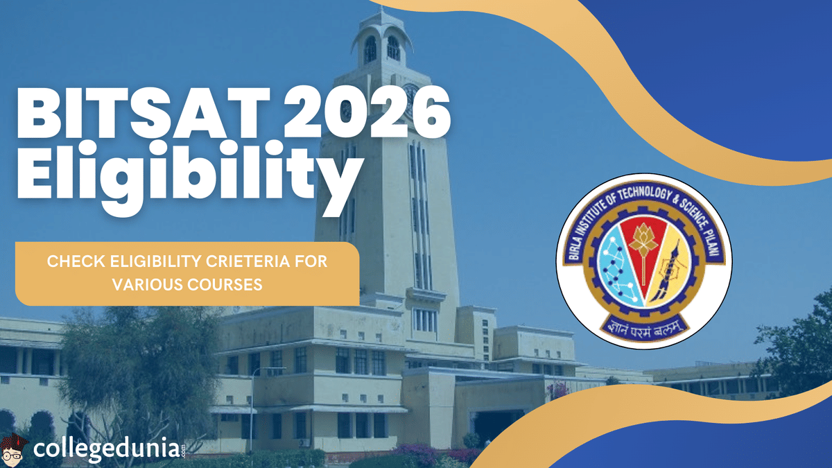 BITSAT eligibility criteria 