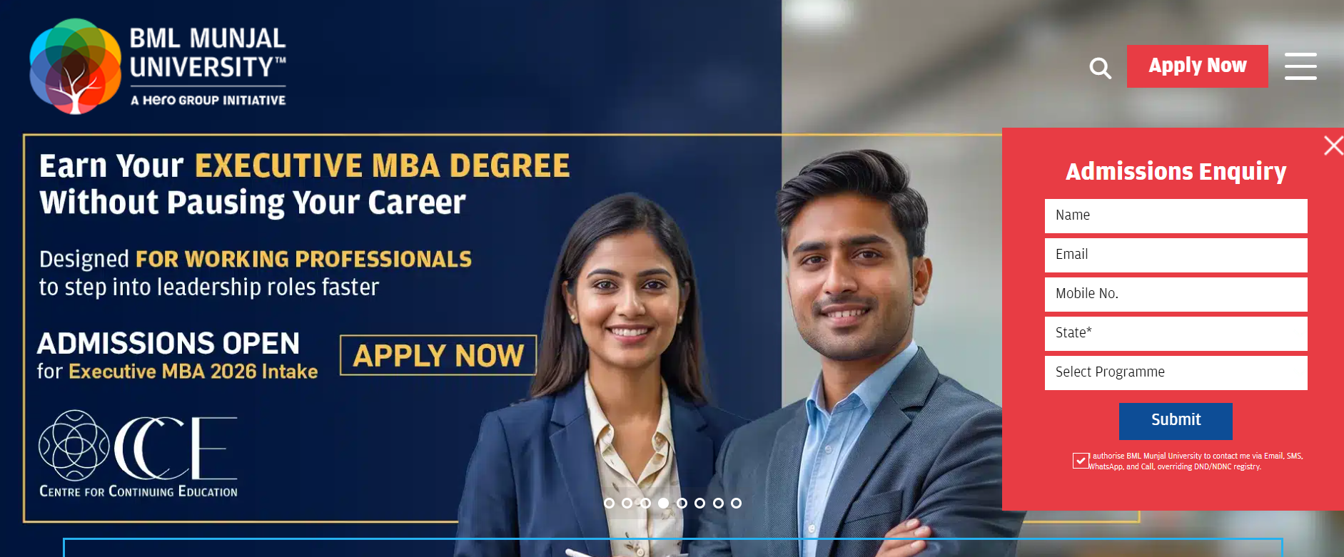 BML Munjal University MBA 2027 Key Details