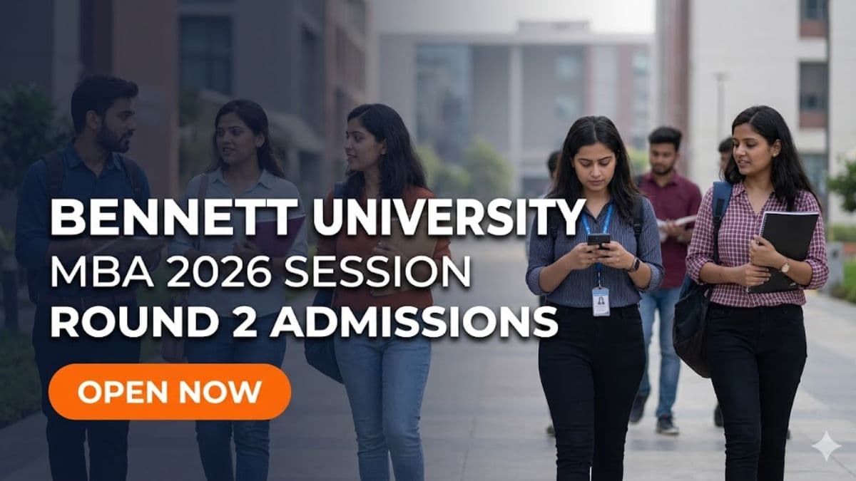 Bennett University MBA Round 2 Admissions 2026 Open; Apply by April 25