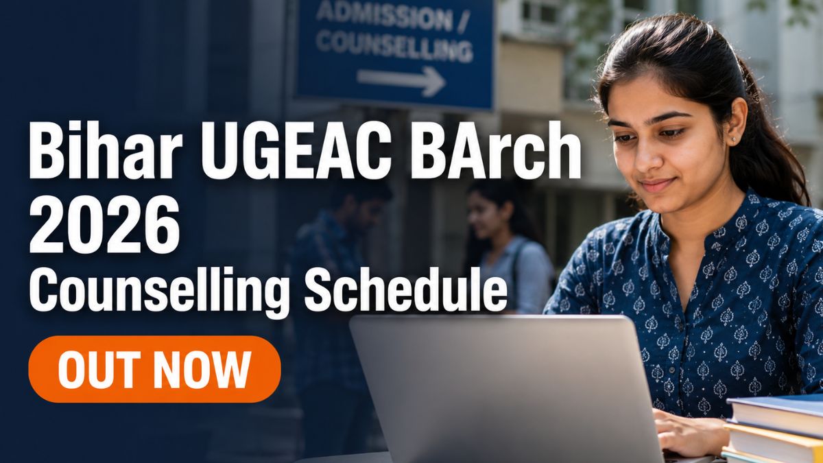 Bihar UGEAC BArch Counselling 2026 Choice Filling Open Till July 1