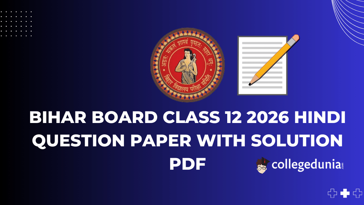 Bihar Board class 12 Question Paper with Solution.