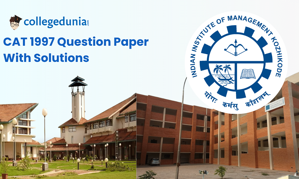 CAT 1997 question paper with solution pdf