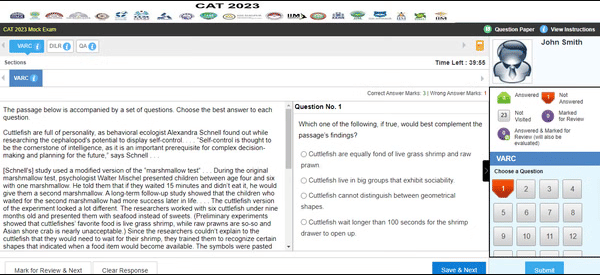 CAT 2025 Exam Pattern