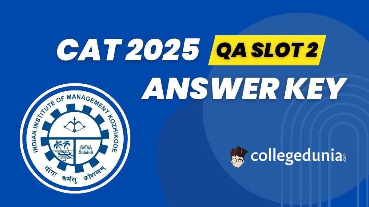 CAT 2025 Slot 2 QA Answer Key PDF