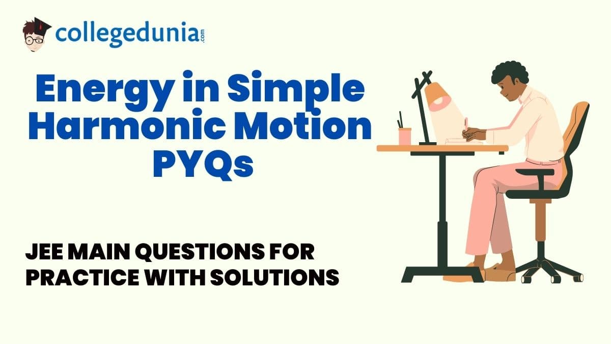 JEE Main PYQs on Energy in Simple Harmonic Motion: JEE Main Questions ...