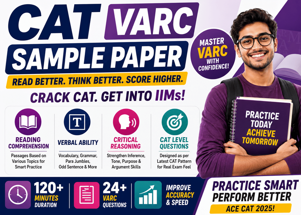 CAT VARC Sample Paper