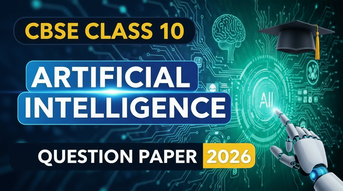 CBSE Class 10 2026 AI Question Paper with Solution PDF