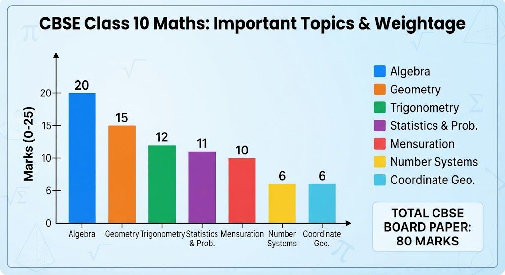 CBSE Class 10 Maths: Important Topics