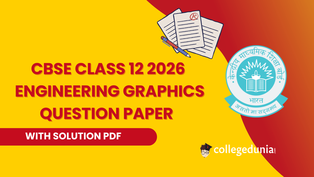 CBSE Class 12 2026  Engineeering Graphics  Question Paper 