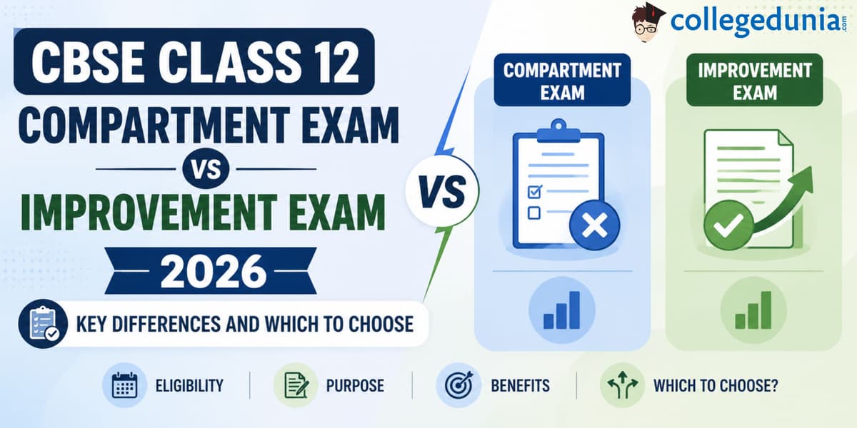 CBSE Class 12 Compartment Exam vs improvement Exam