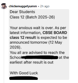 CBSE Results 2026
